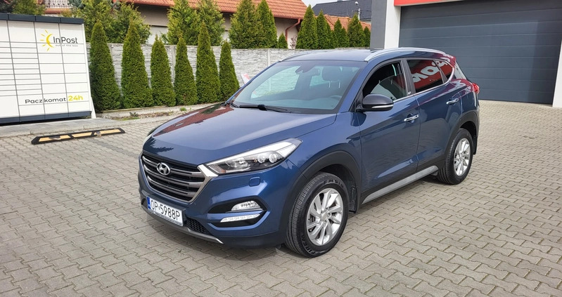 Hyundai Tucson cena 87700 przebieg: 90000, rok produkcji 2018 z Sędziszów Małopolski małe 254